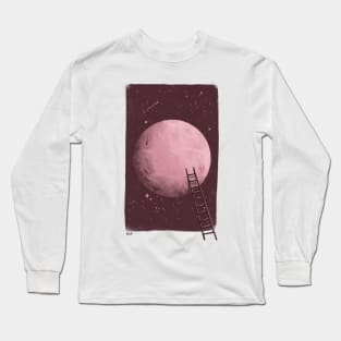 M O O N Long Sleeve T-Shirt